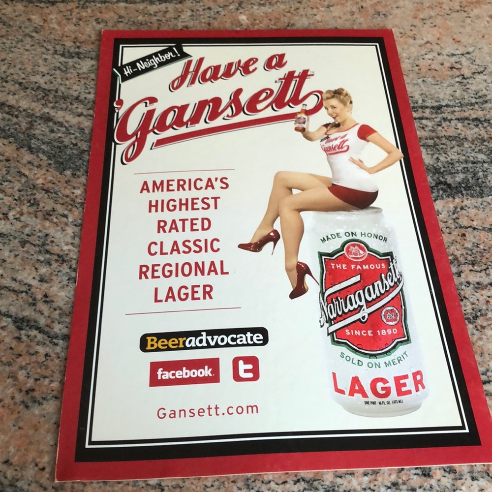 Narragansett lager poster